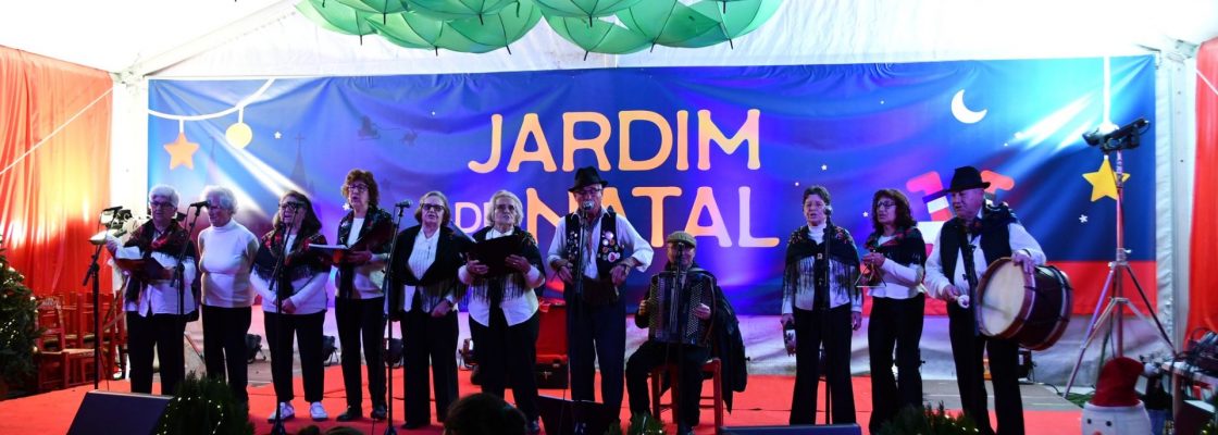 Tradição e imaginação marcam tarde no Jardim de Natal