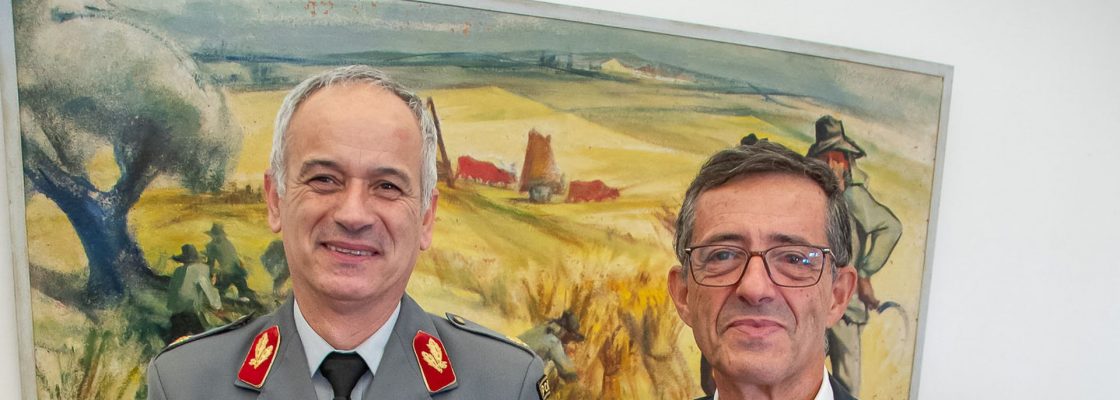 Carlos Zorrinho recebe Diretor de Formação do Exército