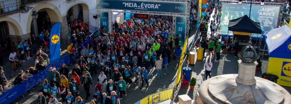 Repetem triunfos. Raquel Cabaço e Said Ameqrane brilham na Meia Maratona de Évora 2025
