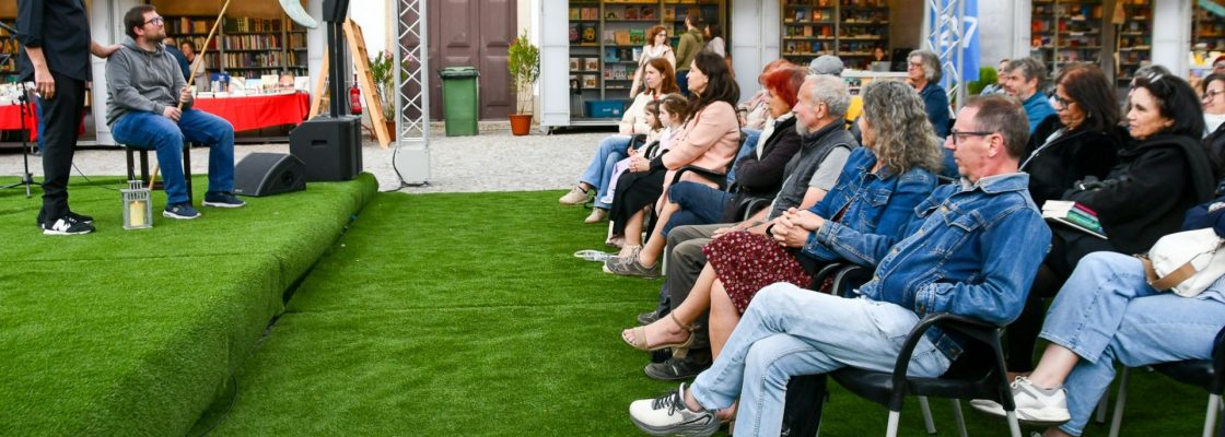 Marcantónio Del Carlo apresentou contos na Feira do Livro de Évora