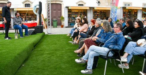 Marcantónio Del Carlo apresentou contos na Feira do Livro de Évora