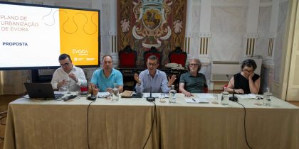 Évora apresenta proposta da 4.ª revisão do Plano de Urbanização