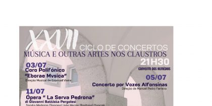 XXVII Ciclo de Concertos “Música e Outras Artes nos Claustros”