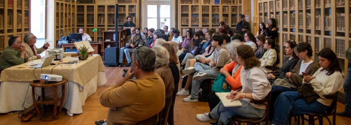 Túlio Espanca “apresentado” a jovens estudantes
