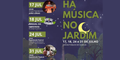HÁ MUSICA NO JARDIM