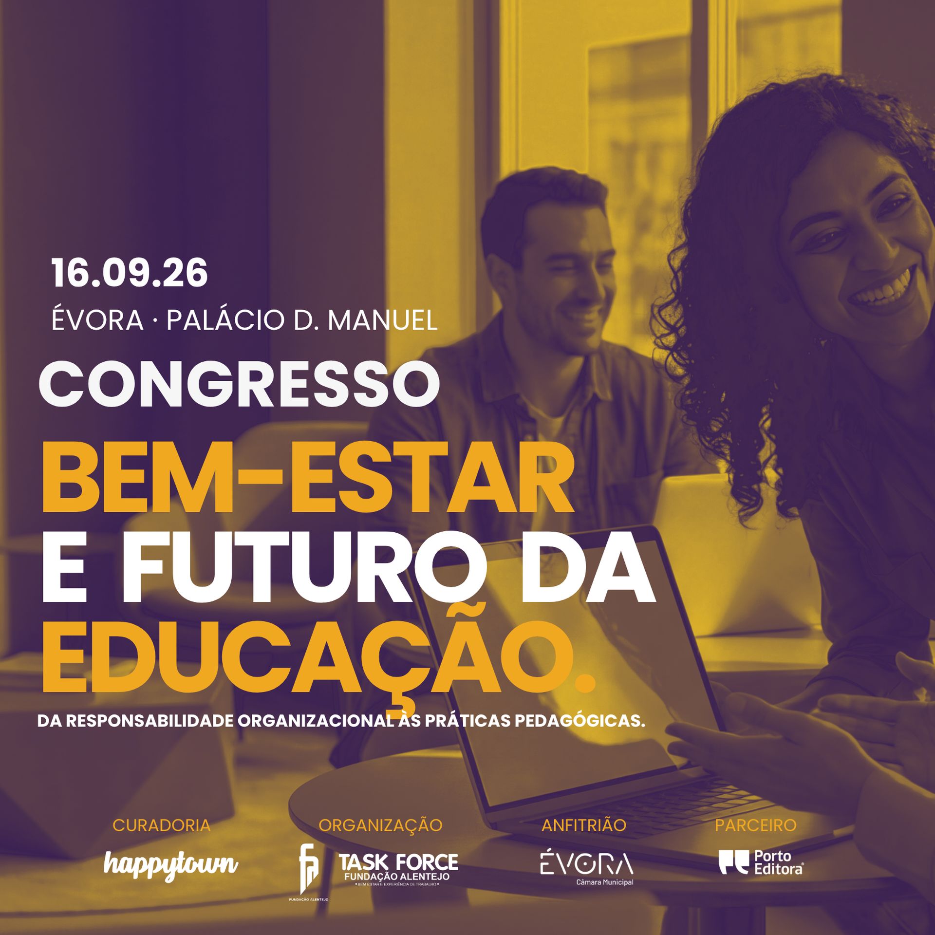 Congresso Bem-Estar e Futuro da Educação | Um dia para quem Educa, Lidera e Cuida