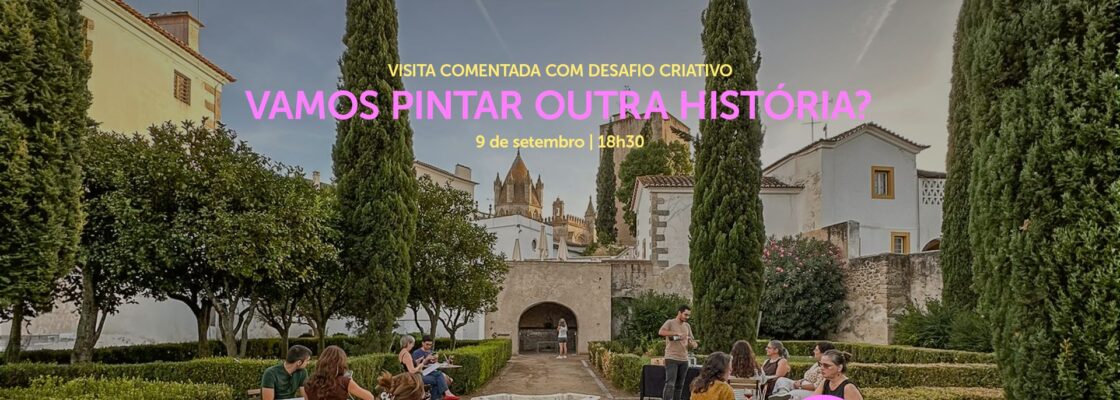 VAMOS PINTAR OUTRA HISTÓRIA? | Visita comentada com desafio criativo