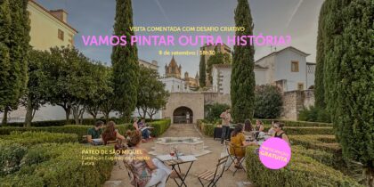 VAMOS PINTAR OUTRA HISTÓRIA? | Visita comentada com desafio criativo