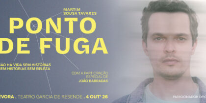PONTO DE FUGA, Martim de Sousa tavares