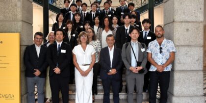 Câmara de Évora recebeu delegação municipal japonesa de Ibaraki