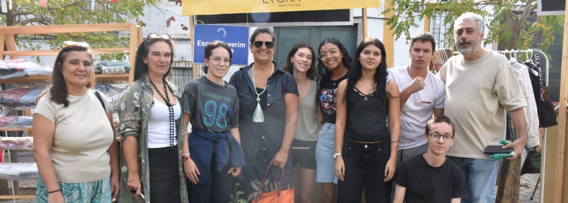 CIRCULARTE: Mercado de Roupa em Segunda Mão animou o Largo Chão das Covas