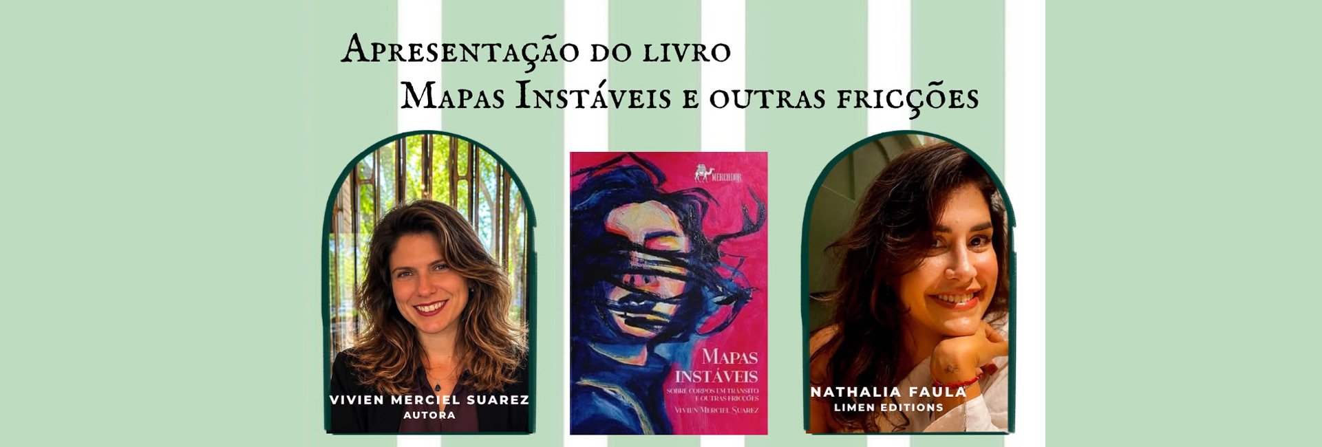 LANÇAMENTO DE LIVRO – MAPAS INSTÁVEIS E OUTRAS FRICÇÕES