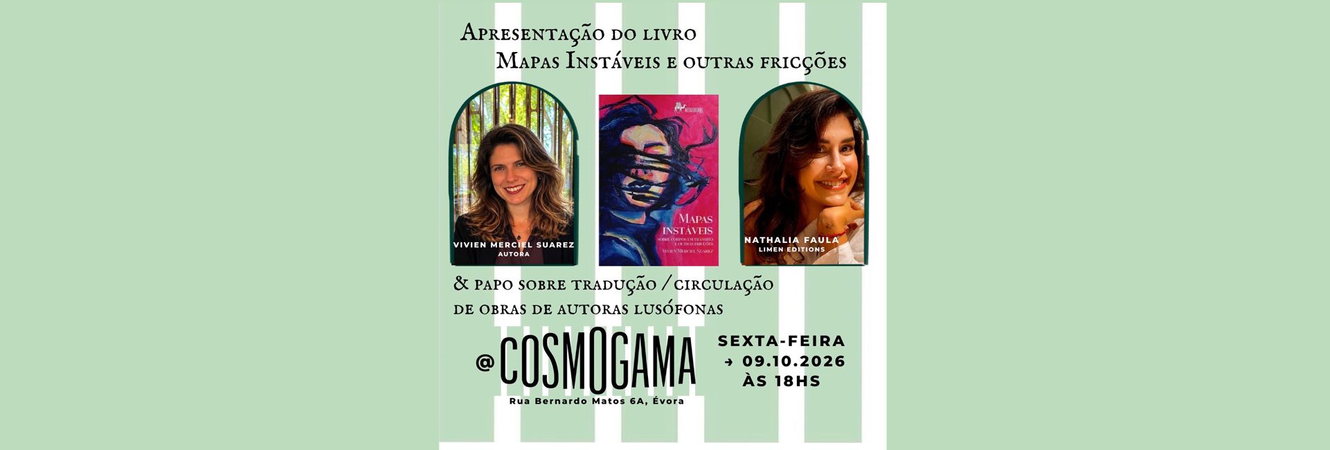 LANÇAMENTO DE LIVRO – MAPAS INSTÁVEIS E OUTRAS FRICÇÕES