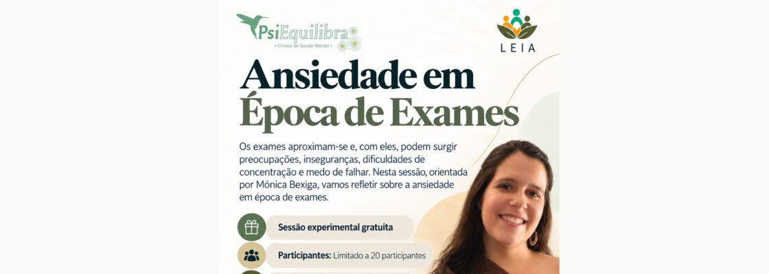 Formação “Ansiedade em Época de Exames”